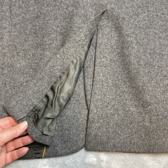 Vintage 100% Camel Hair Blazer Jacket Mens 42L Gray Warren of Stafford USA - Picture 8 of 16